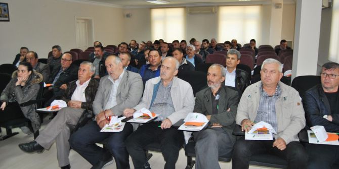 Hayrabolu’da Çiftçilere Bilgilendirme Toplantısı