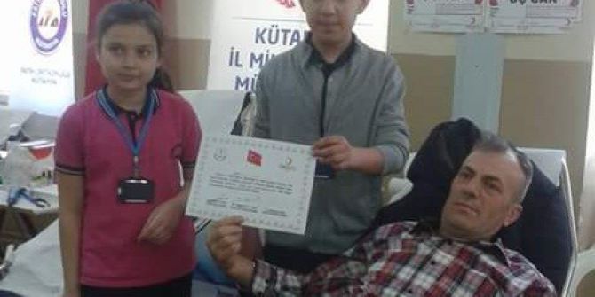 Kan Bağışına Yoğun İlgi Gösterdiler