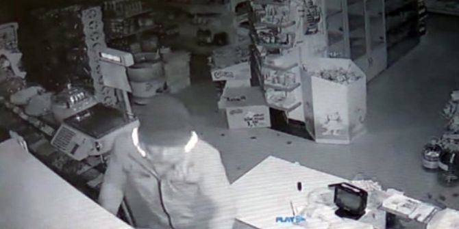 Market Hırsızı Güvenlik Kamerası Sayesinde 45 Dakikada Yakalandı
