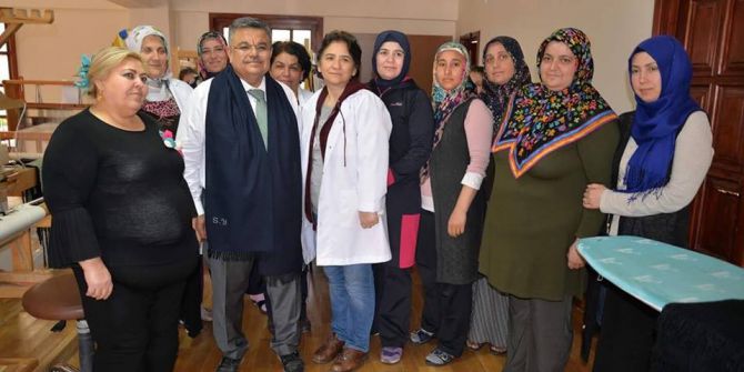 Başkan Yağcı, Bilecik Osmanlı El Sanatları Merkezi’ni Ziyaret Etti