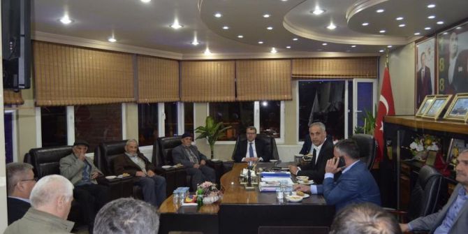 Ak Parti Heyetinden Başkan Yaman’a Ziyaretler