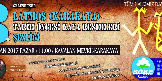 Latmos 8. Kez Kaya Resimleri Şenliğine Ev Sahipliği Yapacak