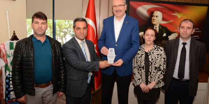 Eğitim Kurumlarından Belediyeye Teşekkür Ziyareti