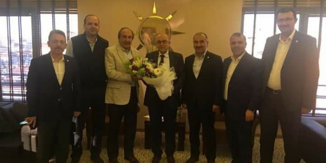 Eğitim Bir-sen’den Ak Parti İl Başkanlığı’na Ziyaret