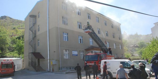 Tokat’ta Erkek Kur’an Kursunda Yangın Korkuttu