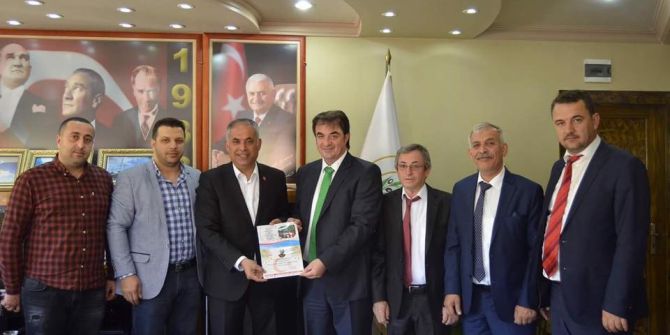 İstanbul Bilecikliler Yardımlaşma Ve Kalkındırma Derneği Başkanı Tepe’den Başkan Mustafa Yaman’a Ziyaret