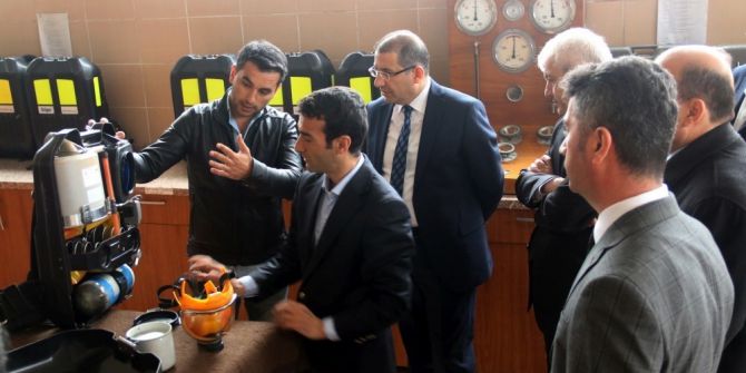 Başsavcı Yağız, Ttk İş Güvenliği Daire Başkanlığını Ziyaret Etti