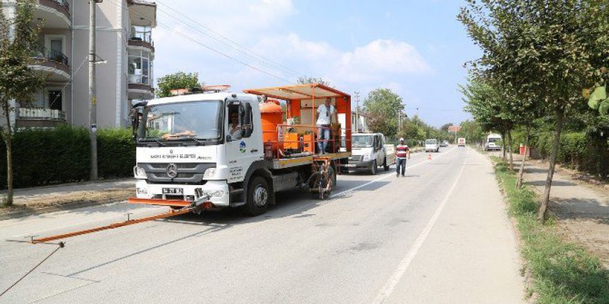 Sapanca’da Yollar Asfaltlandı