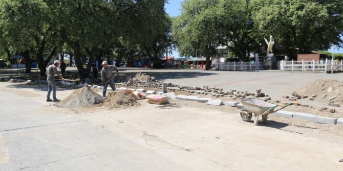 Ören Meydanına Otopark Yapılıyor