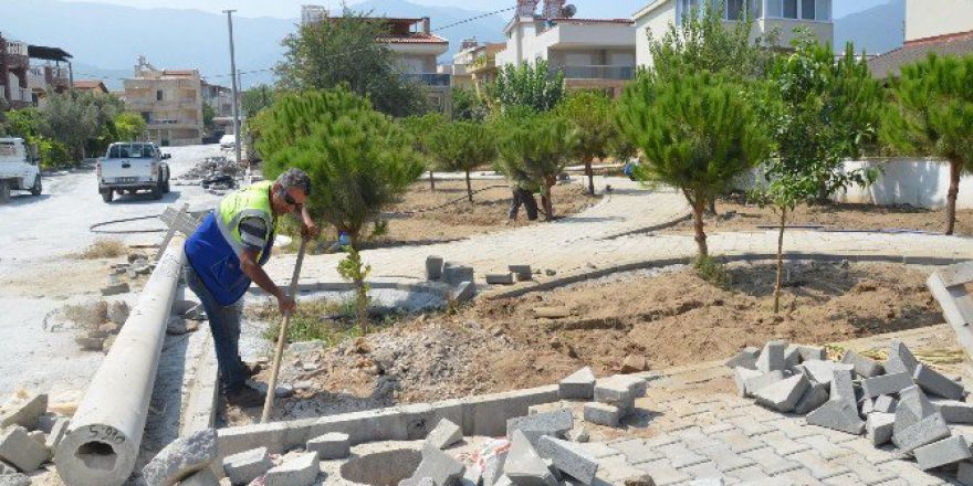Kuşadası Belediyesi’nden Güzelçamlı’ya “Erdal Eren Parkı“