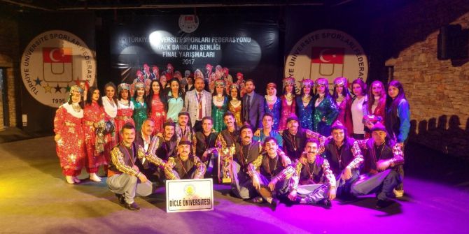 Dü Halk Oyunları Ekibi Türkiye Finaline Katılmaya Hak Kazandı