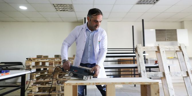 İnşaat Paletleri Ev Eşyasına Dönüşüyor