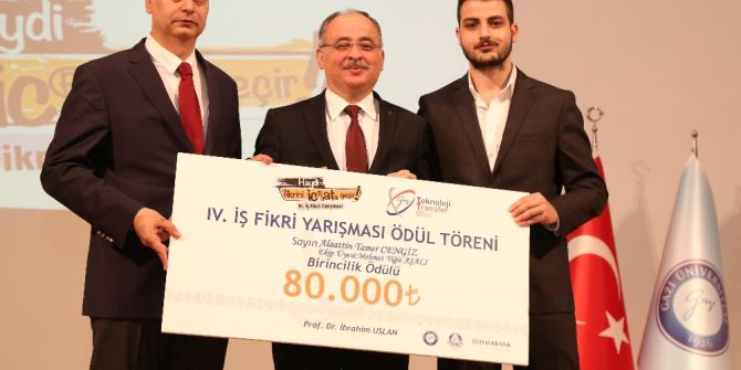 ’İş Fikri Yarışması’nın Ödülleri Sahiplerini Buldu