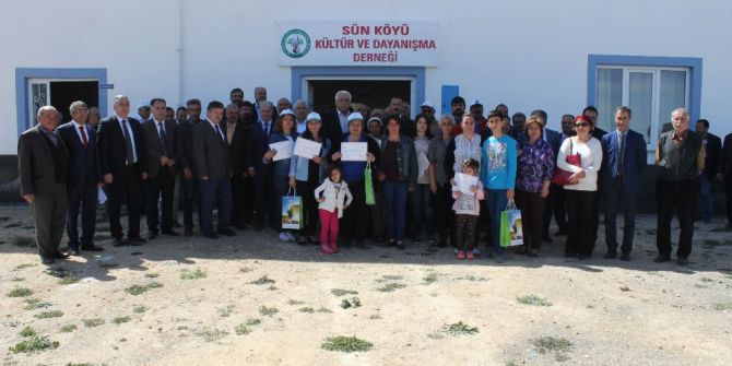 Asma Yetiştiriciliği Kursiyerlerine Sertifika Verildi