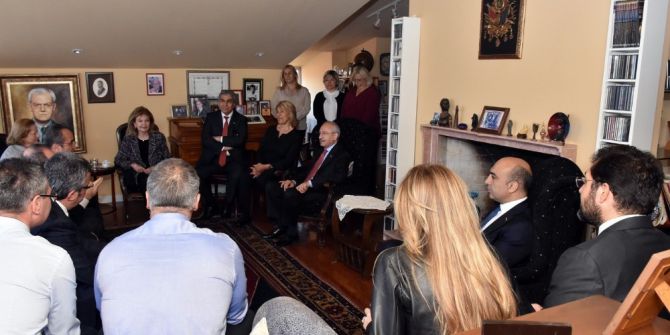 Başkan Hazinedar Chp Genel Başkanı Kılıçdaroğluyla Birlikte Teziç’in Ailesine Taziye Ziyaretinde Bulundu