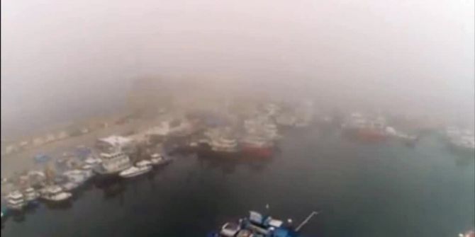 Rumeli Feneri’nde Devam Eden Bekleyiş Havdan Görüntülendi