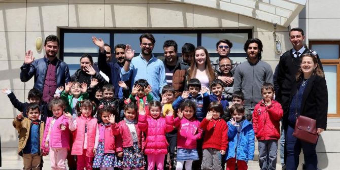 Ağrı Kardelen Anaokulu Öğrencilerinden Aiçü’ye Ziyaret