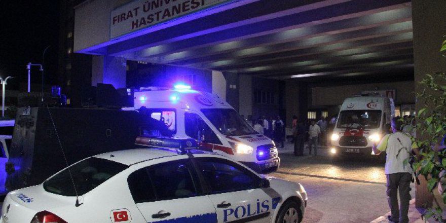 Yaralı Polisler Elazığ’a Getirildi