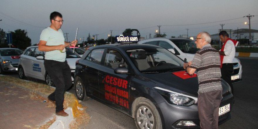 Sürücü Kurslarından Darbe Girişimine Karşı Konvoy