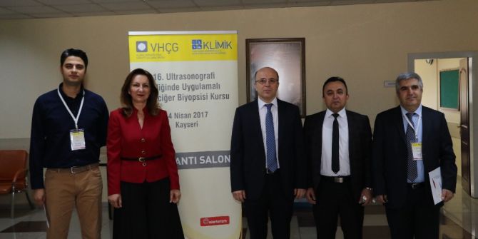 Kayseri’de Ultrasonografi Eşliğinde Uygulamalı Karaciğer Biyopsi Kursu Düzenlendi