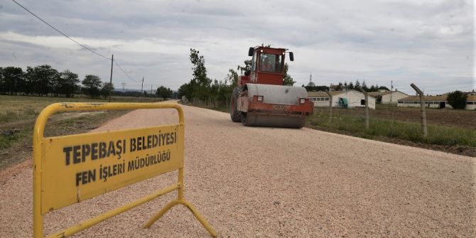 Tepebaşı Fen İşleri Ekipleri Havaların Isınması İle Birlikte Çalışmalarını Yoğunlaştırdı