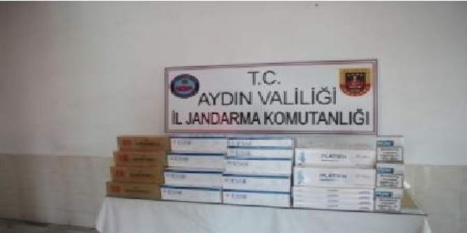 Aydın’da Şüpheli Araçtan 170 Karton Kaçak Sigara Çıktı