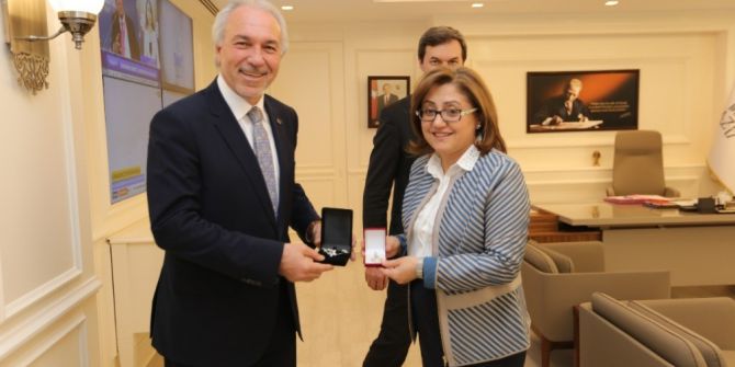 Kamil Saraçoğlu, Başkan Fatma Şahin’in Konuğu Oldu