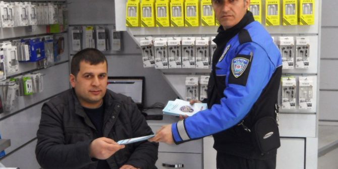 Emniyetten Broşürlü Uyarı