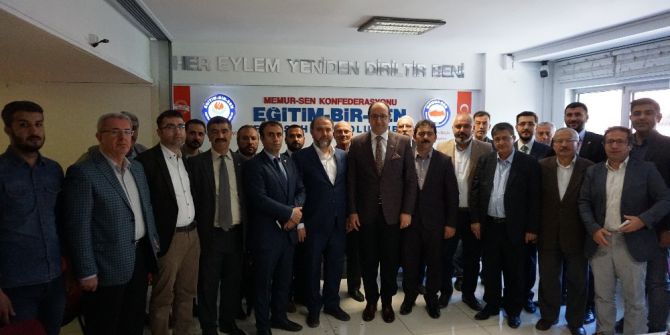 Ak Parti’den Memur-sen’e Teşekkür Ziyareti