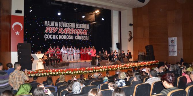 Malatya Büyükşehir Belediyesi Çocuk Korosundan 23 Nisan Konseri