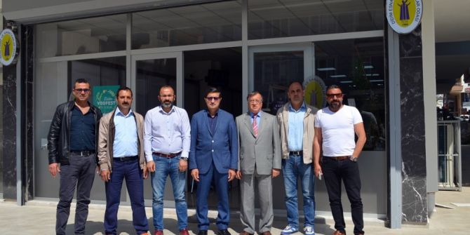 Dto Başkanı Ve Ekibinden Pektaşoğlu’na Hayırlı Olsun Ziyareti