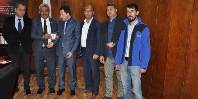 Spor Camiasından Kaymakam Uzan’a Ziyaret