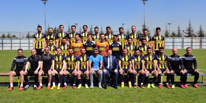 Mke Ankaragücü’nden İha’ya Şampiyonluk Pozu