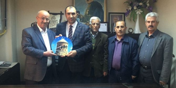 Van Ahlat Kültür Ve Eğitim Derneği’nden Başkan Berge’ye Ziyaret