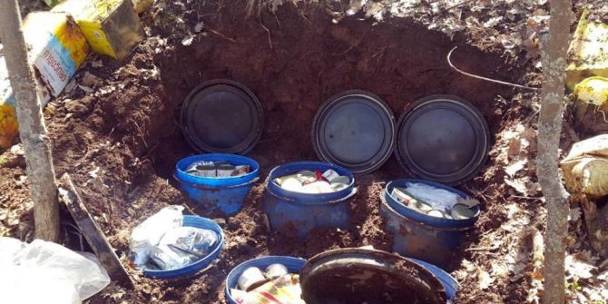 Teröristlere Ait Yüklü Miktarda Yaşam Ve Gıda Malzemesi İmha Edildi