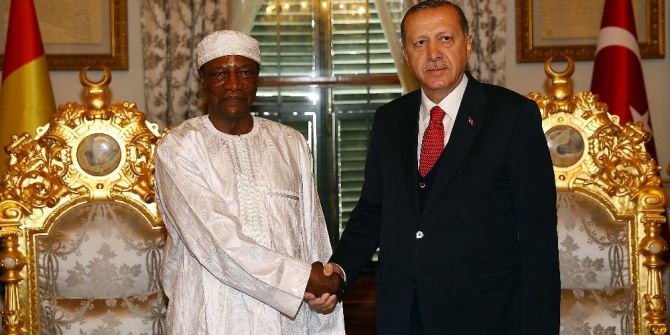 Cumhurbaşkanı Erdoğan, Gine Cumhurbaşkanını Kabul Etti