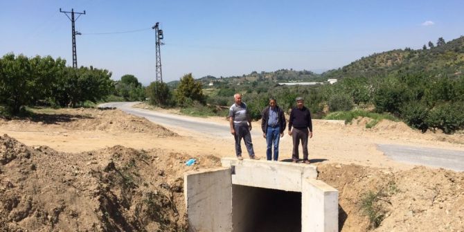 Çatalköprü Mahallesineyeeni Menfez