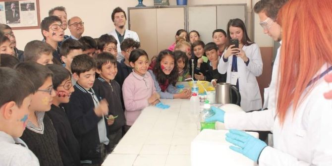 Esogü Kimya Mühendisliği Öğrenci Kulübü Mihalıççıklı Gençlerle Buluştu