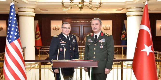 Abd Avrupa Kuvvetleri Komutanı Orgeneral Scaparrottı Ankara’da