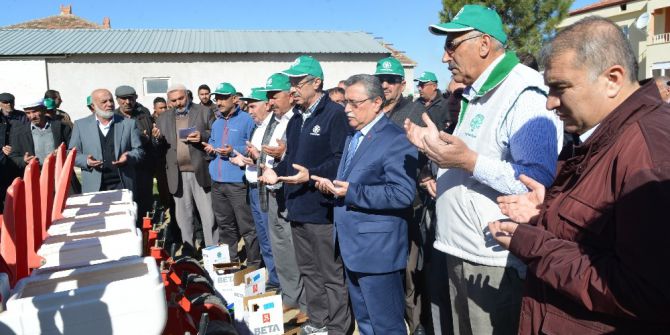 Şarkışla Gümüştepe Köyünde ‘Pancar Ekim Töreni’ Yapıldı