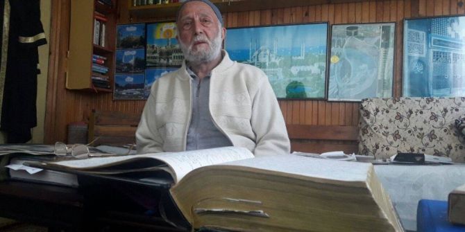 74 Yıldır Günlük Tutuyor