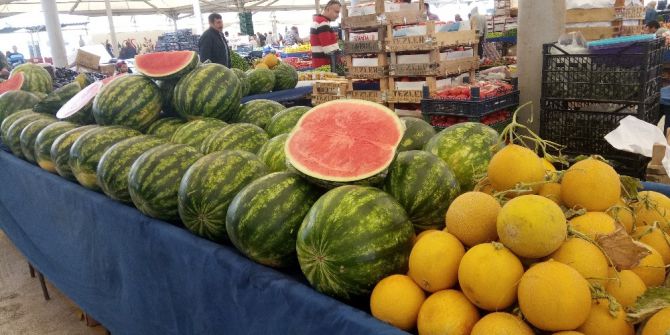 İran Karpuzu Tezgahlarda