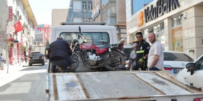 Keşan’da Plakasız Motosikletler Toplanıyor