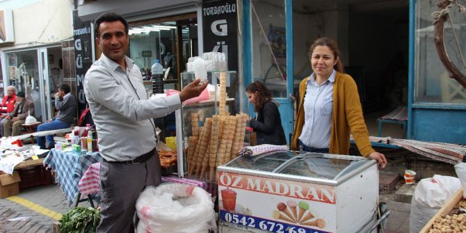Aydın’da Kar Helvası Tezgaha İndi
