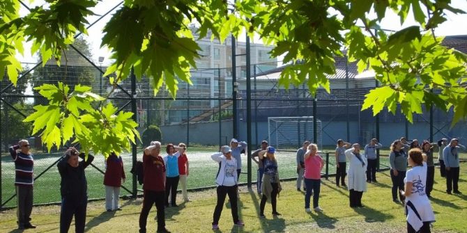 Nazillililer Yaza Sabah Sporu İle Formda Giriyor