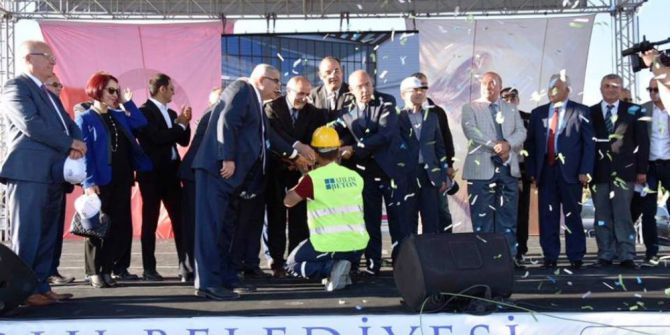 Çorlu Atakent Kapalı Pazaryeri’nin Temeli Atıldı