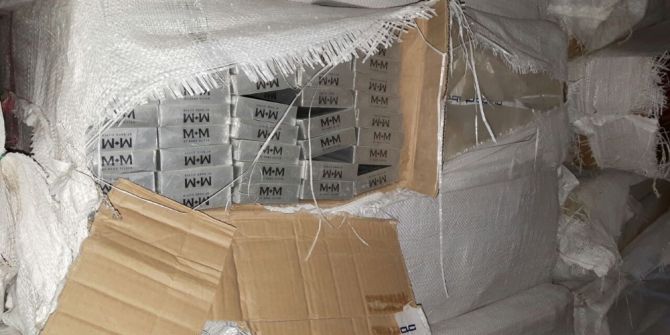 Konya’da 404 Bin Paket Kaçak Sigara Ele Geçirildi