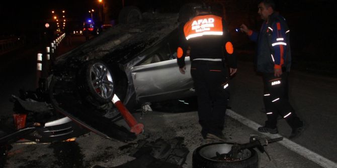 Elazığ’da İki Ayrı Kaza:2 Yaralı