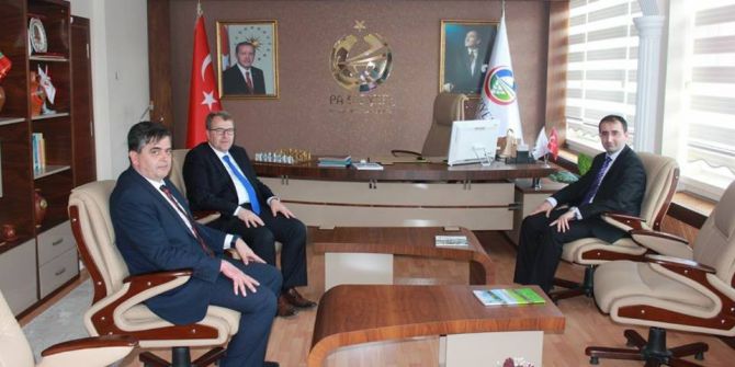 Milletvekili Eldemir Ve Başkan Yalçın’dan Kaymakam Sağır’a Ziyareti