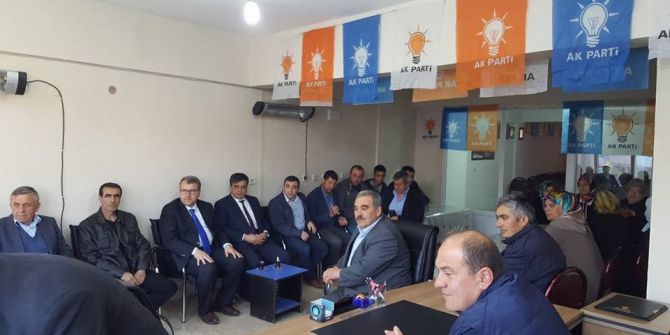 Milletvekili Eldemir Ve Başkan Yalçın’ndan Ak Parti İlçe Teşkilatına Teşekkür Ziyareti